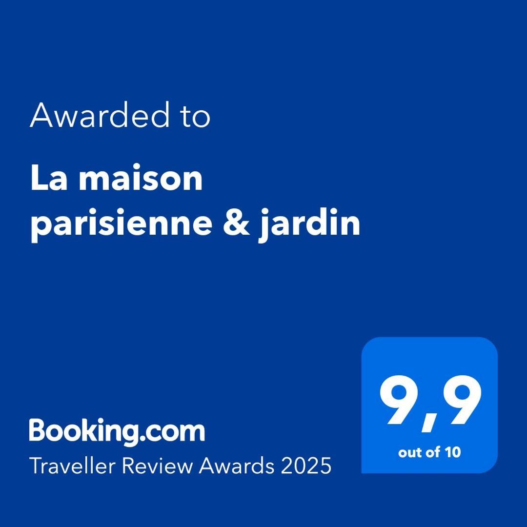 La Maison Parisienne & Jardin Argenteuil Eksteriør billede